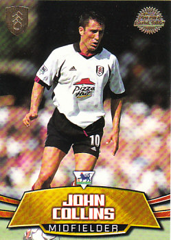 John Collins Fulham 2002 Topps Premier Gold #F2